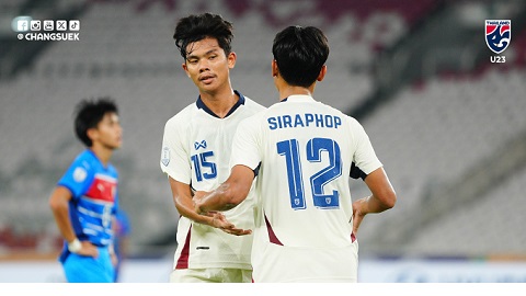  Kết quả U23 Thái Lan 3–1 U23 Philippines: Không có bất ngờ 